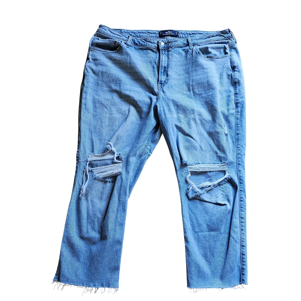 Hollister plus size womens jeans Ultra High-Rise Vintage Straight‎ 35/25